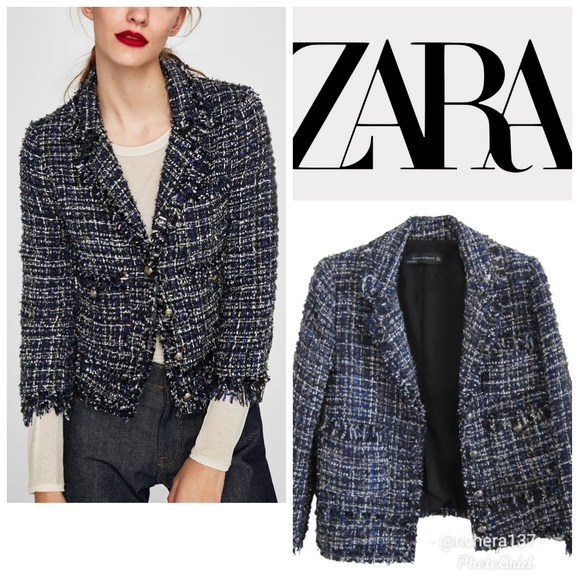 embellished jacket zara